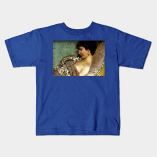 Cleopatra - Sir Lawrence Alma-Tadema Kids T-Shirt